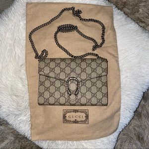 Dionysus GG Supreme chain wallet💎🖤